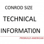 CONROD SIZE TECH INFO